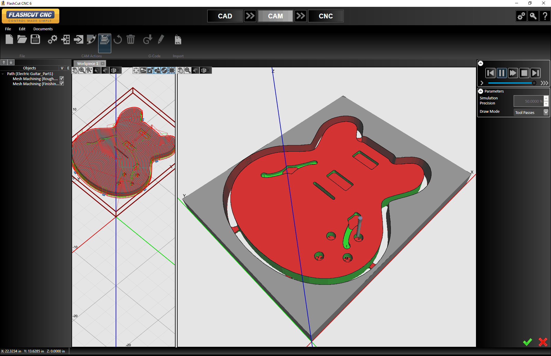 Flashcut 2 5d 3d Cad Cam Cnc V9 Pro For Mills Routers Flashcut Cnc